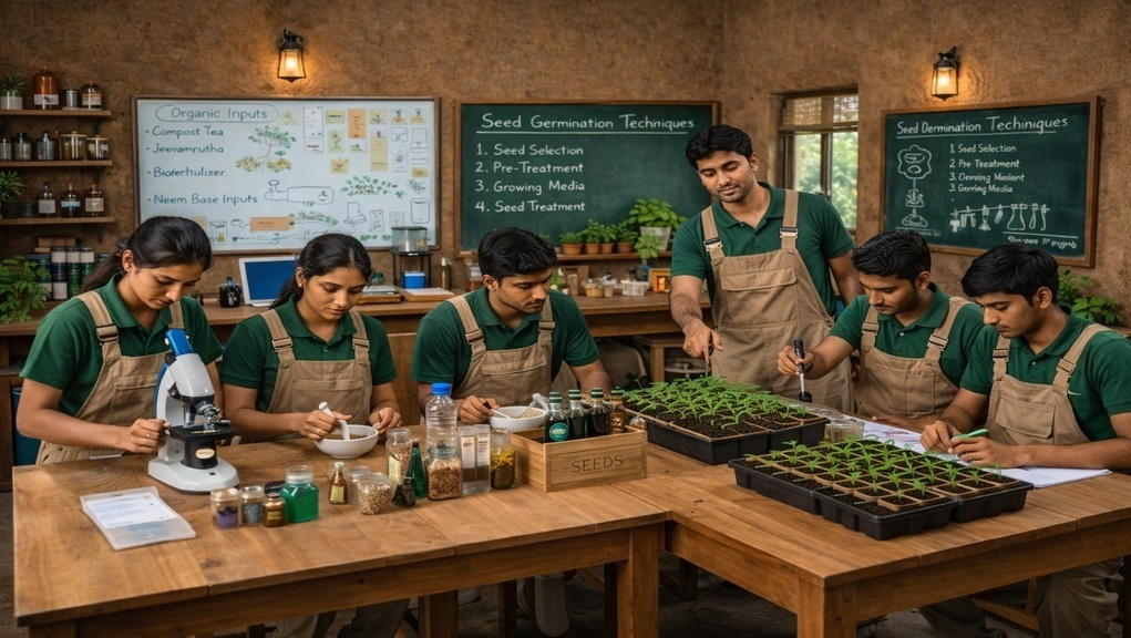 ORGANIC LAB & SEED TRAINING